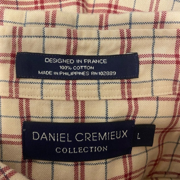 DANIEL CREMIEUX PLAID SHIRT ๐๐ - Picture 6 of 9